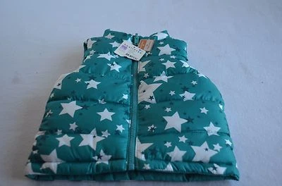 Chaleco Reversible Healthtex Niñas Talla 12 Meses Verde y Blanco Nuevo con Etiquetas Foto 1 de 4
