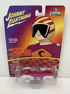 Rare Johnny Lightning Pop Culture Speed Racer Snake Oiler’s Car White Lightning - Picture 1 of 4