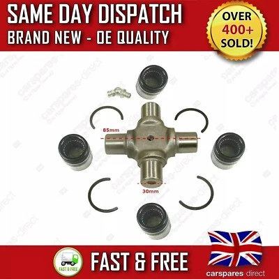 MITSUBISHI L200 1996-2015 REAR PROPSHAFT UNIVERSAL JOINT UJ K74T 30X85mm - Image 1 of 2