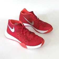 Nike Mens Zoom Hyper Quickness 3 Red Basketball Sneakers Shoes