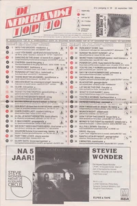 Songcharts / Hitlijst De Nederlandse Top 40 21e jaargang nr. 39 28-09-1985 - Imagen 1 de 1