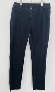 Kathmandu Pants Size AU 12 / US 8 Black ezCARE  Tapered Leg Hiking Pockets - Picture 1 of 11