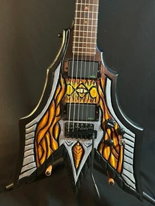 Carved Electric Guitar Custom J.Posson Sabbath Metallica fend stratocaster Emg - Picture 1 of 8