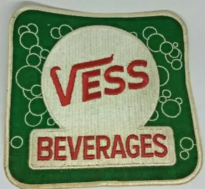 Patch bevande Vess 5,75 pollici nuovo vecchio stock mai usato - Foto 1 di 3