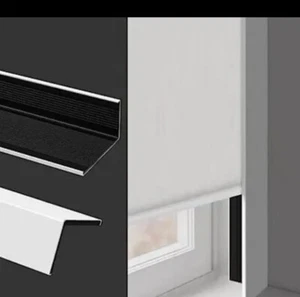 Vinyl Window Blinds Block Sun Light Rays Darker Room Keego 100% BlackOut Pvc - Picture 1 of 6