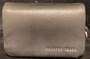 Sharper Image Sliding 8 X 18 Pocket Binoculars Leather Case Lightweight - Picture 1 of 5