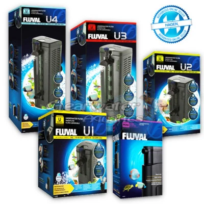 FLUVAL MINI U1 U2 U3 U4 UNTERWASSER INNEN AQUARIUM FISCHBECKEN STROMFILTER