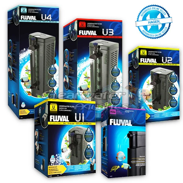 FLUVAL MINI U1 U2 U3 U4 UNDERWATER INTERNAL AQUARIUM FISH TANK POWER FILTER  - Image 1 of 1