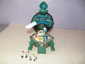 1994 TMNT Michelangelo's Space Station Playset 2 Figures No Helmets INCOMPELTE - Picture 1 of 10
