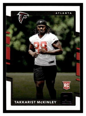 2017 Donruss  #400 Takkarist McKinley - Atlanta Falcons Rookie - Image 1 of 2