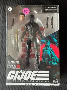 🚀Snake Eyes🚀GI Joe Classified Snake Eyes Movie NOT MINT SEE PICS 2020 - Picture 1 of 3