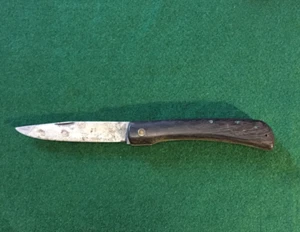 Kissing Crane Brown Mule Germany Pocket Knife Collectible EDC - Picture 1 of 7