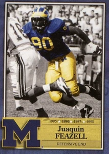 TK LEGACY MICHIGAN JUAQUIN FEAZELL #L198 - Picture 1 of 2