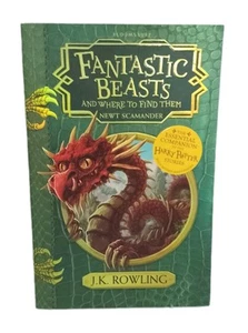 Fantastic Beasts and Where to Find Them by J.K. Rowling Newt Scamander 2018 P/Bk - Picture 1 of 12