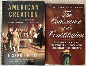 Joseph J Ellis,American Creation;Timothy Sandefur,Conscience of the Constitution - Bild 1 von 24