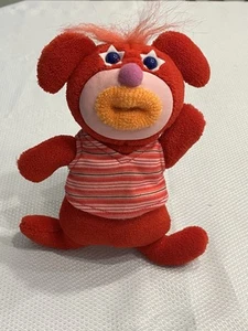 Vtg Mattel Sing A Ma Jigs Red Yankee Doodle Dandy Plush Striped Shirt WORKS! - Picture 1 of 7