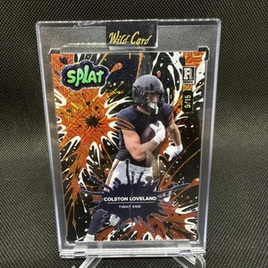 Wild Card Splat Colston Loveland 2025/15 Rookie Chicago Bears - Imagen 1 de 3