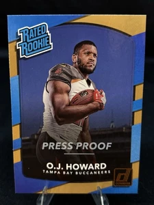 Donruss Rated Rookie OJ Howard #342 2017 - Imagen 1 de 2
