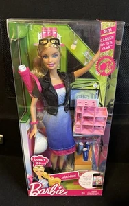 Barbie I Can Be Architect Career Doll V6928 Mattel 2011 Brand New - Picture 1 of 6