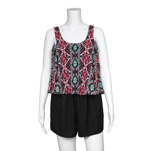 Love Blossom Sleeveless Romper Women's Size Medium - Picture 1 of 5