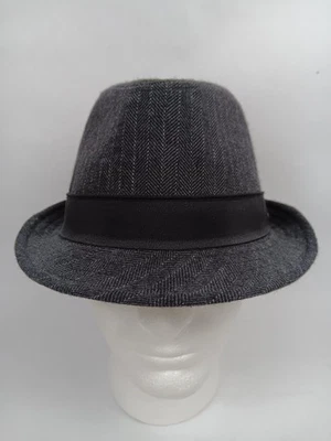 Sombrero Fedora Vintage Stetson All American Negro/Gris RN#31905 Pequeño/Mediano  Foto 1 de 4
