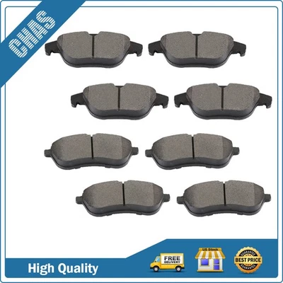 Pastillas de freno delanteras y traseras de cerámica para Mercedes-Benz C250 C300 2008 2009-2016 Foto 1 de 4