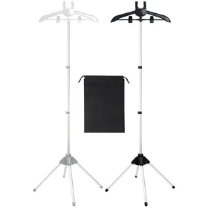 Garment Hanger for Steaming, Folding Handheld Garment Steamer Clothes Stand Rack - Picture 1 of 13