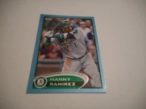 Manny Ramirez 2012 Topps Walmart Blue Border #393 Oakland Athletics A's - Picture 1 of 1
