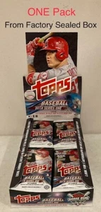 2018 Topps Serie 1 Hobby Pack Look4 Devers Hoskins RC Mike Trout Bryant automático - Imagen 1 de 17