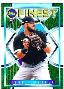 Jake Burger 2022 Topps Finest Flashback REFRACTOR RC #112 White Sox 1/Box - Bild 1 von 1
