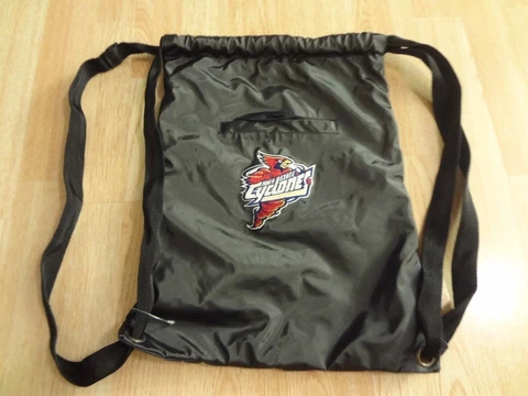 Iowa State Cyclones ISU Drawstring Backpack (Black) Cover