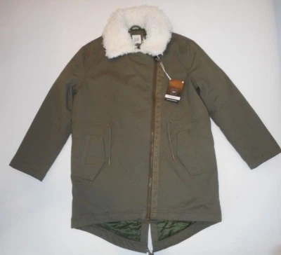 CHAQUETA PARKA GAP Cold Control PRIMALOFT Verde Ejército Invierno Abrigo Mujer MEDIANO NUEVO Foto 1 de 4
