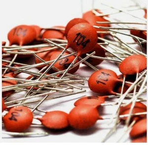 104 Disc Ceramic Capacitor 0.1uF 50V 20pcs and 50pcs USA Seller - Picture 1 of 2
