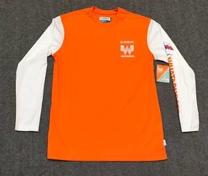 Camisa Magellan Fish Gear Para Hombre Pequeña Naranja Manga Larga Whataburger - Imagen 1 de 13
