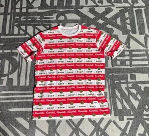 T-shirt Supreme x Campbells Chicken Soup Andy Warhol AOP 2012 taglia L Large - Foto 1 di 5