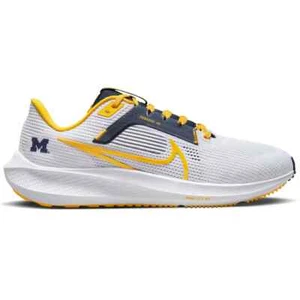 Michigan Wolverines Nike Zoom Pegasus 40 Running Shoes Unisex Trainer Sneaker - Picture 1 of 8