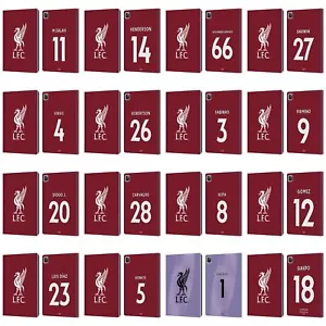 LIVERPOOL FC LFC 2022/23 PLAYERS HOME KIT PU LEATHER BOOK CASE FOR APPLE iPAD - Picture 1 of 22