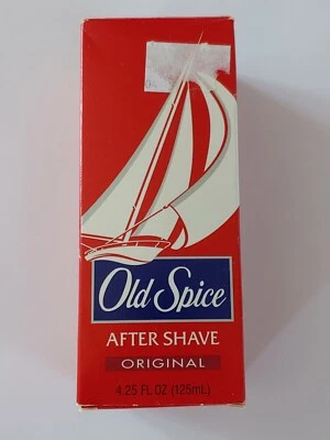 Vintage 1993 OLD SPICE After Shave Garrafa de Vidro Fresco Star Top 4,25 oz - Imagem 1 de 4