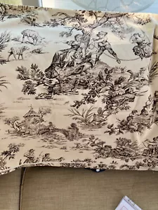 BERGERE FABRIC TOILE BY SPECTRUM 192 X 55 INCH code 82122d - Picture 1 of 12