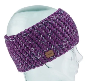 Coal Headwear THE PETERS HEADBAND Womens 100% Acrylic Headband Plum NEW - Picture 1 of 1