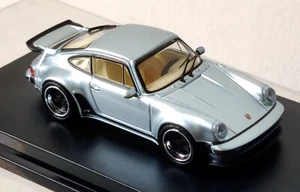 Hobbyfans 01BL 1/64 Porsche Code HF64-Singer 930 Turbo Study Silver - Picture 1 of 5