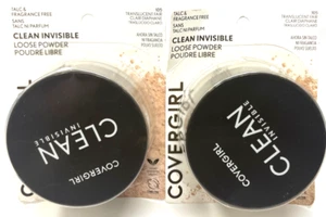 (2) Covergirl Clean Invisible Loose Powder Sealed 0.63 oz 105 - Translucent Fair - Picture 1 of 3