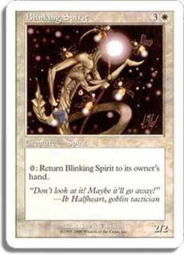 Blinking Spirit ~ Moderately Played Battle Royale MTG Magic UltimateMTG White Ca - Image 1 of 1