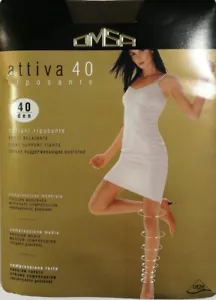 Collant OMSA Attiva 40 confezione 5 paia riposante compressione graduata - Foto 1 di 4