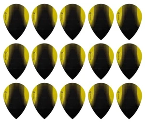 5 New Sets Harrows Sonic X Pear Dart Flights – Ships w/ Tracking - Yellow - Picture 1 of 1