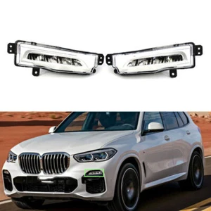 1 par de luces LED de circulación diurna para parachoques delantero BMW X5 G05 2018-2021 - Imagen 1 de 7
