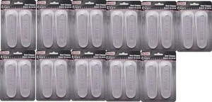 WHITE ANTISLIP STRONG RUBBER DOOR STOP STOPPER WEDGES 22 UNIDADES POR PACK - Picture 1 of 1