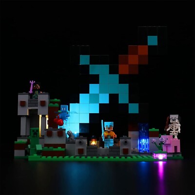 Led Light Kit, Lego Minecraft The Sword Outpo...
