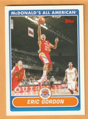 Eric Gordon Indiana Hoosiers 2007 Topps McDonald's All-American 6Z Foto 1 de 2