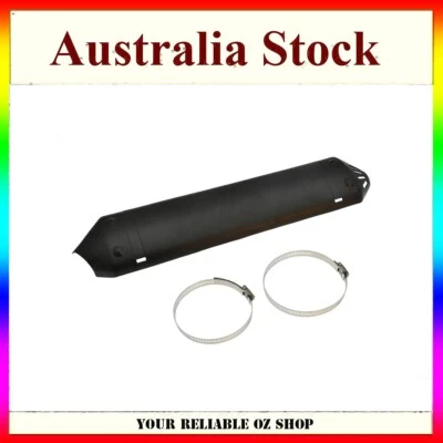 Black Exhaust Pipe Protector Heat Shield Cover Guard For KTM 250 300 EXC TPI - image 1 of 4